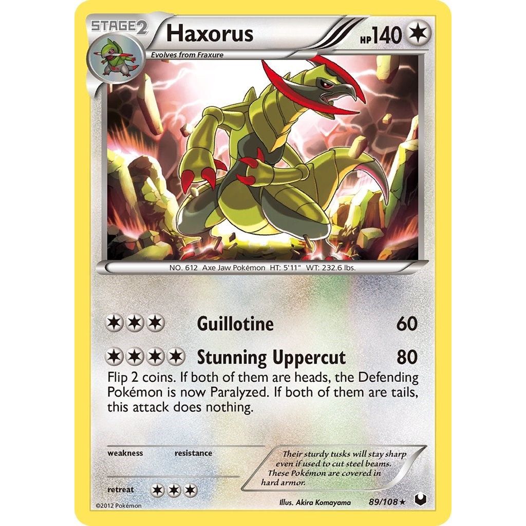 Image for Haxorus (89/108) (DEX) - Pokemon
