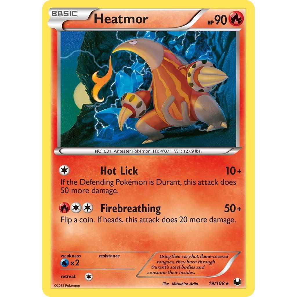 Image for Heatmor (19/108) (DEX) - Pokemon