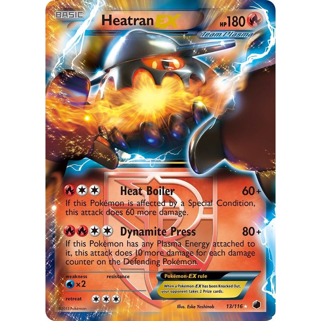Image for Heatran EX (Team Plasma) (13/116) (PLF) - Pokemon
