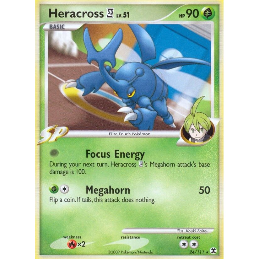 Image for Heracross E4 (24/111) (RR) - Pokemon