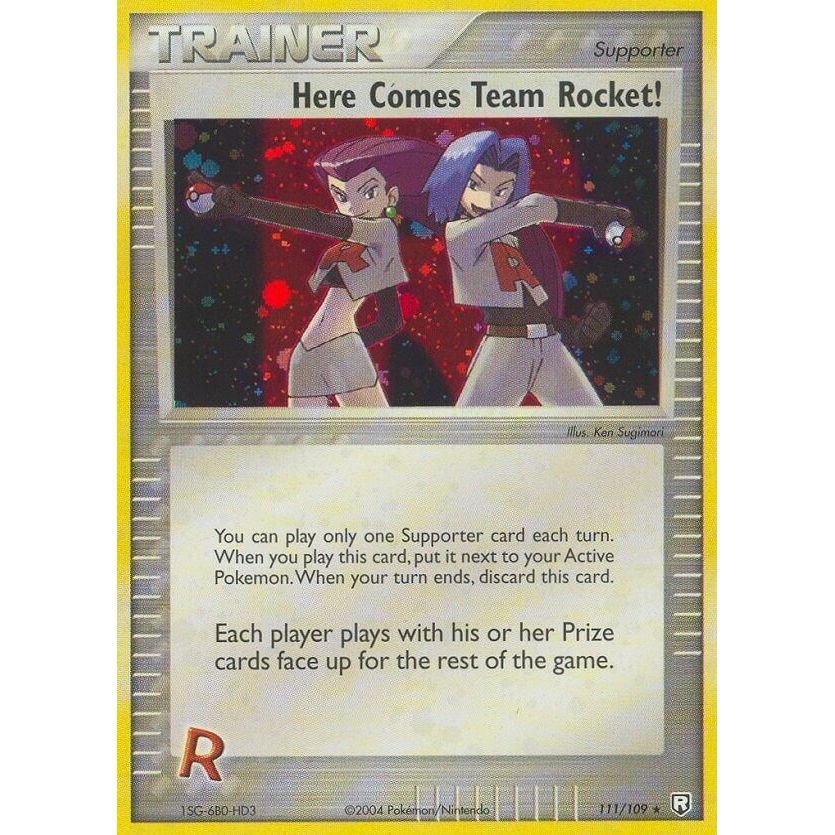 Image for Here Comes Team Rocket! (111/109) (RR) - Pokemon