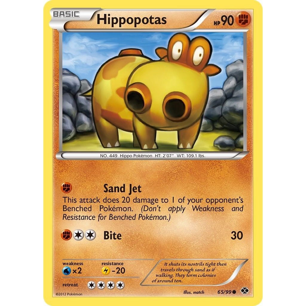 Image for Hippopotas (65/99) (NXD) - Pokemon