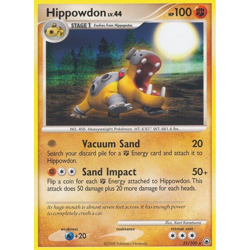 Image for Hippowdon (21/100) (MD) - Pokemon