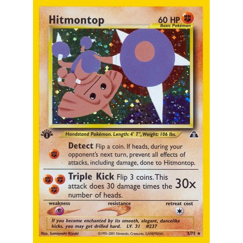 Image for Hitmontop (3) (03/75) (N2) - Pokemon