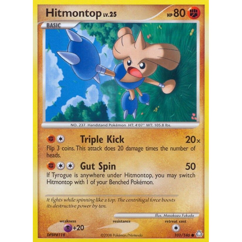 Image for Hitmontop (101/146) (LA) - Pokemon