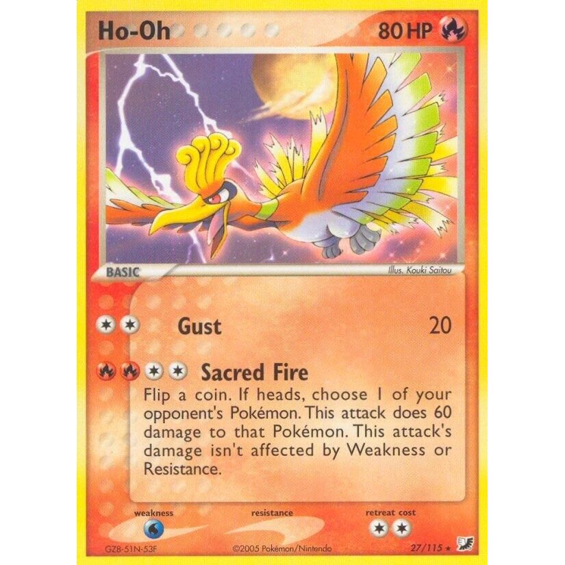 Image for Ho-Oh (27/115) (UF) - Pokemon