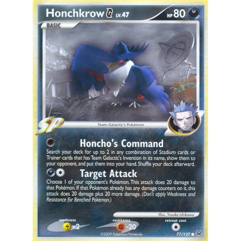 Image for Honchkrow G (77/127) (PL) - Pokemon