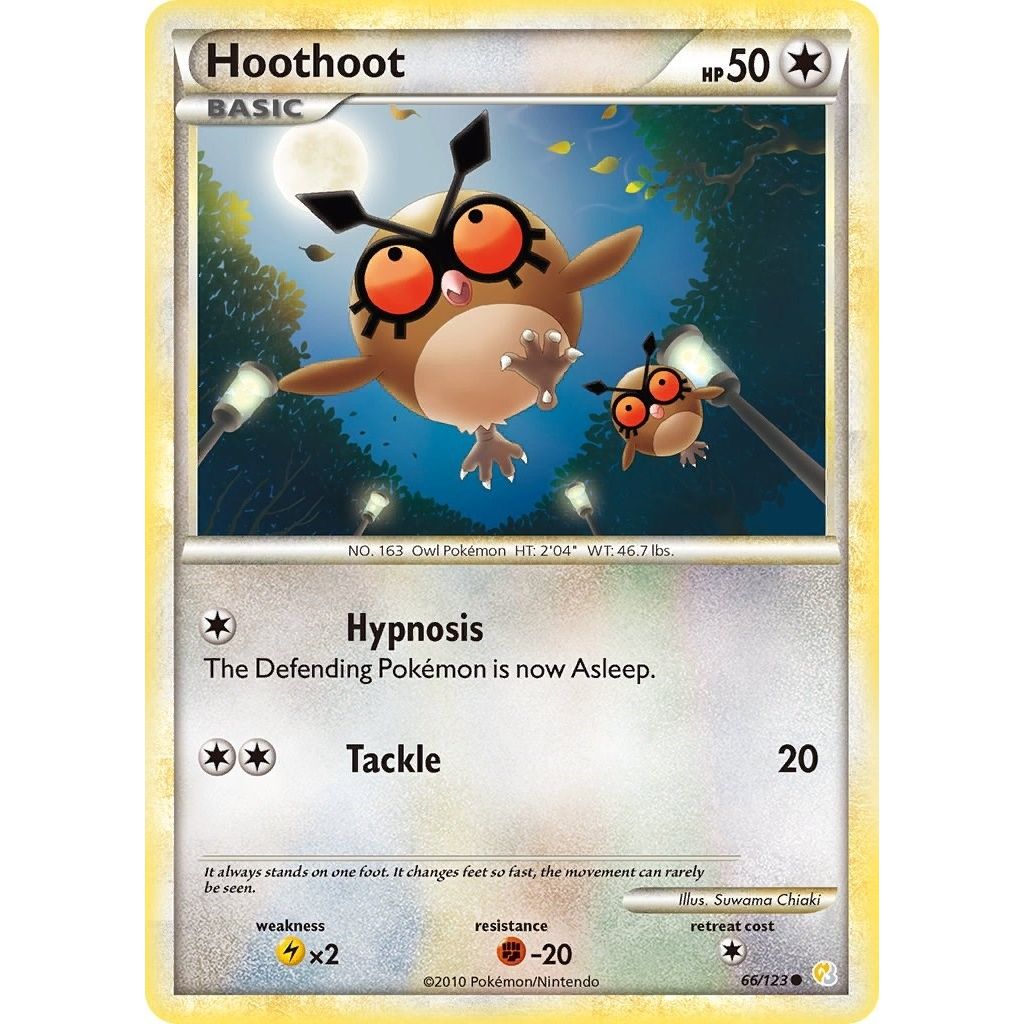Image for Hoothoot (66/123) (HS) - Pokemon