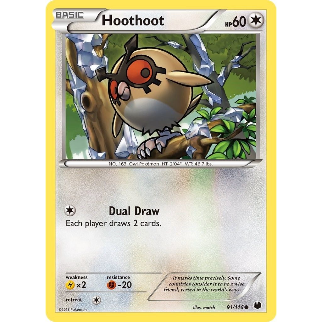 Image for Hoothoot (91/116) (PLF) - Pokemon