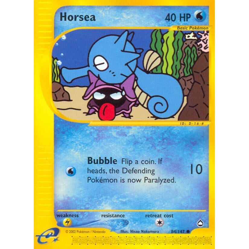 Image for Horsea (84) (084/147) (AQ) - Pokemon