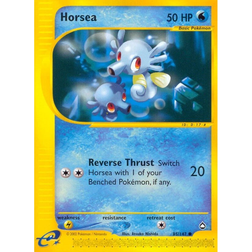 Image for Horsea (85) (085/147) (AQ) - Pokemon