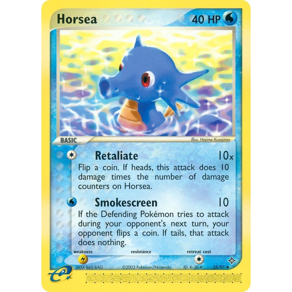 Image for Horsea (33/97) (DR) - Pokemon