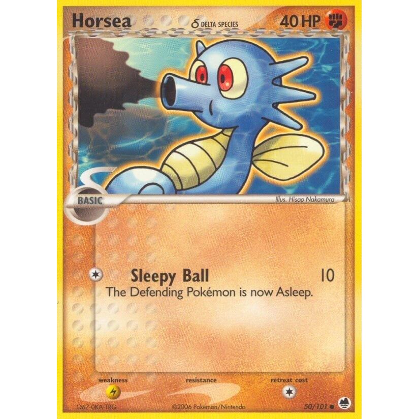 Image for Horsea - 050/101 (Delta Species) (50/101) (DF) - Pokemon
