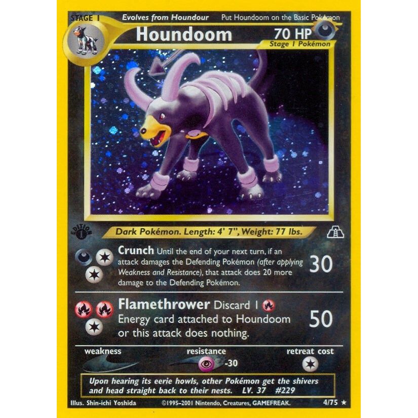 Image for Houndoom (4) (04/75) (N2) - Pokemon
