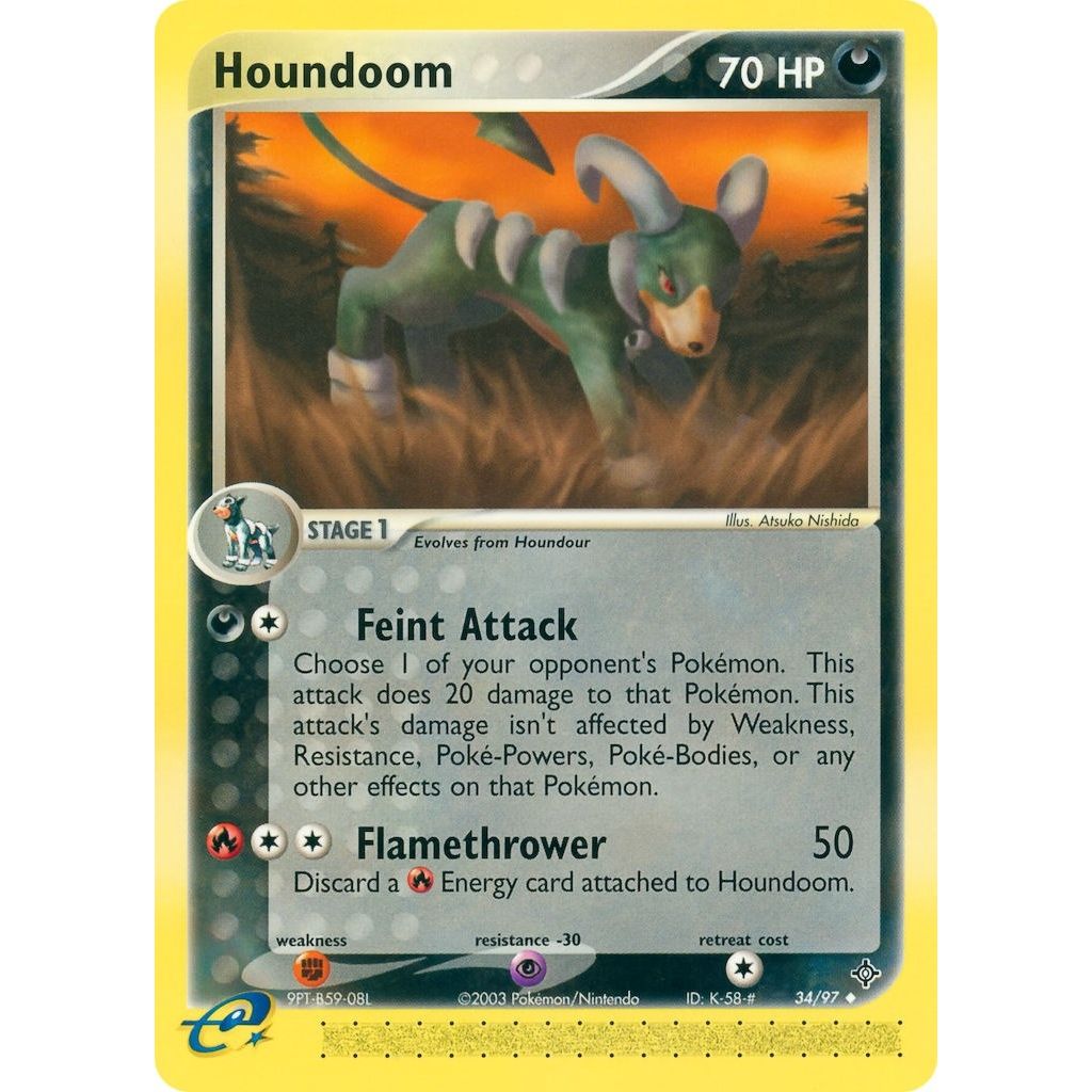 Image for Houndoom (34/97) (DR) - Pokemon