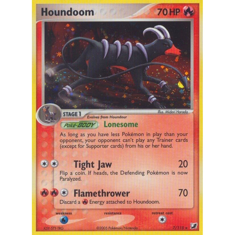 Image for Houndoom (7/115) (UF) - Pokemon
