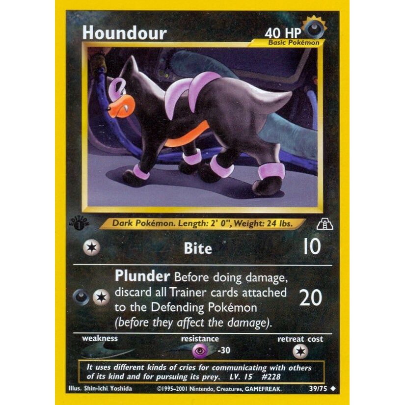 Image for Houndour (39) (39/75) (N2) - Pokemon