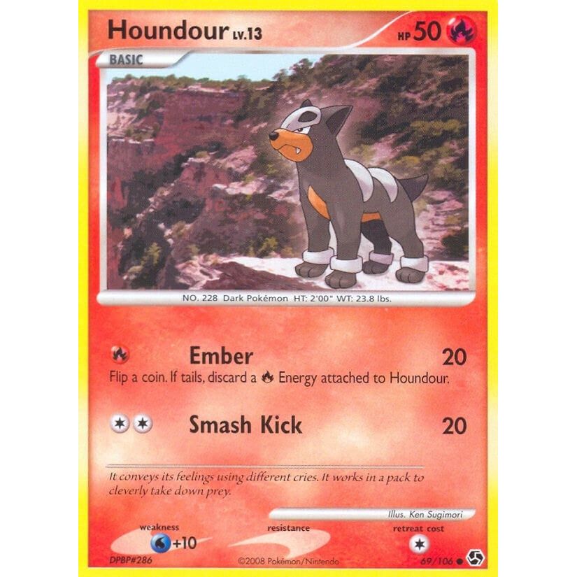 Image for Houndour (69/106) (GE) - Pokemon