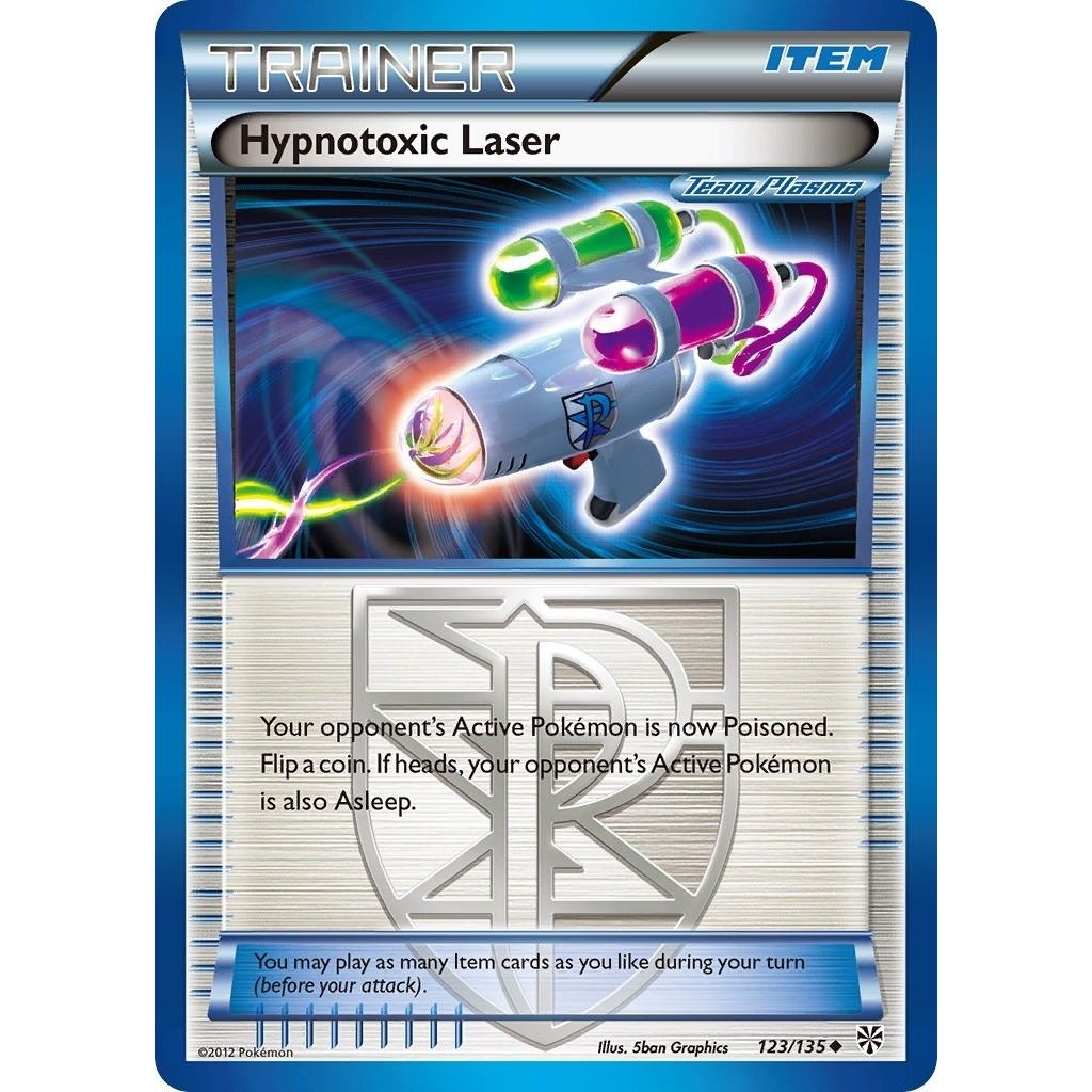 Image for Hypnotoxic Laser (Team Plasma) (123/135) (PLS) - Pokemon