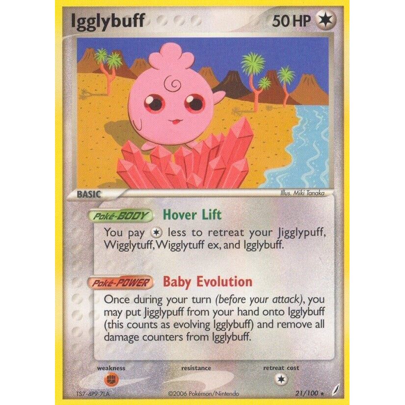Image for Igglybuff (21/100) (CG) - Pokemon