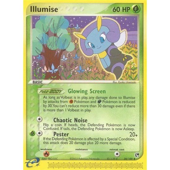Image for Illumise (38/100) (SS) - Pokemon