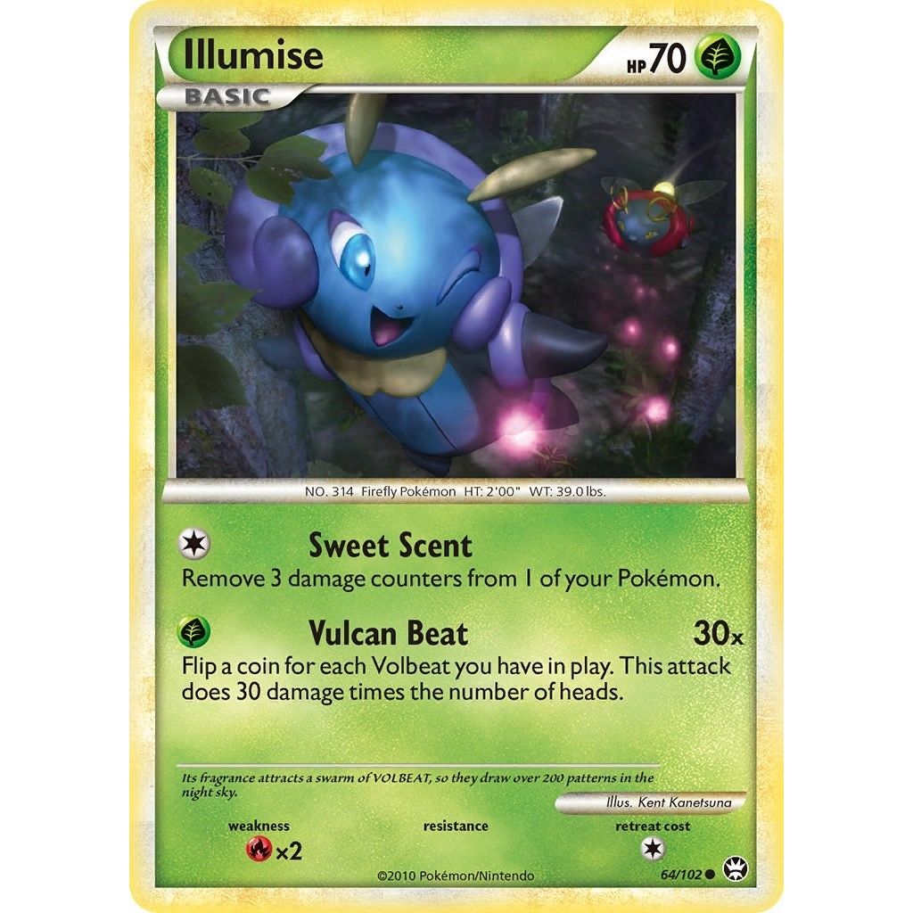 Image for Illumise (64/102) (TM) - Pokemon