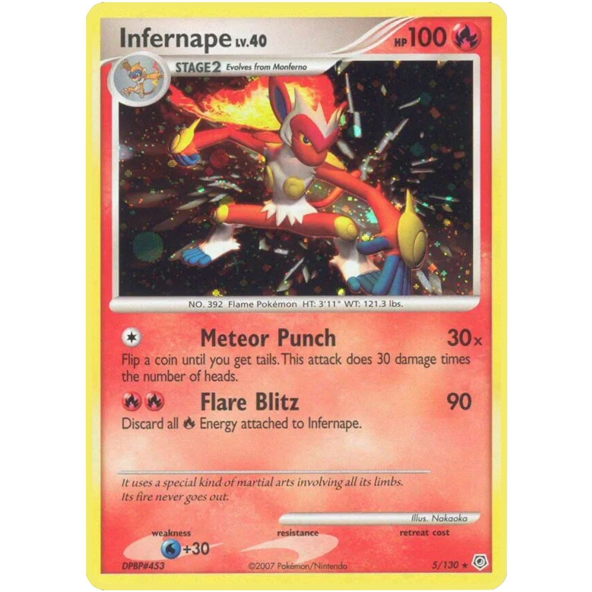 Image for Infernape (5/130) (DP) - Pokemon