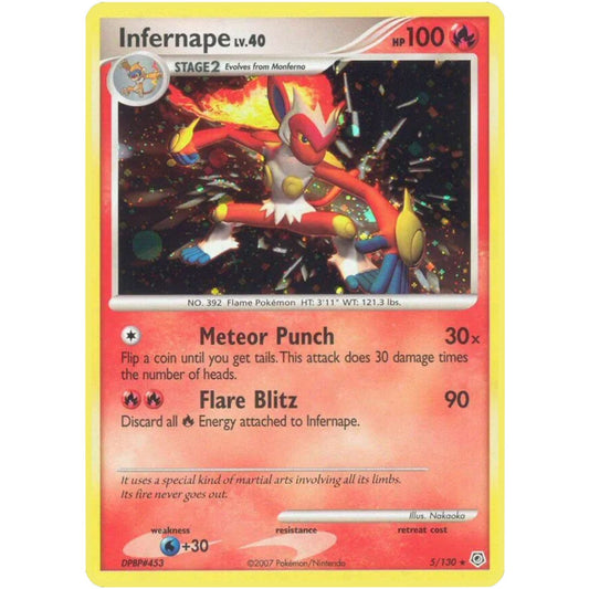 Image for Infernape (5/130) (DP) - Pokemon