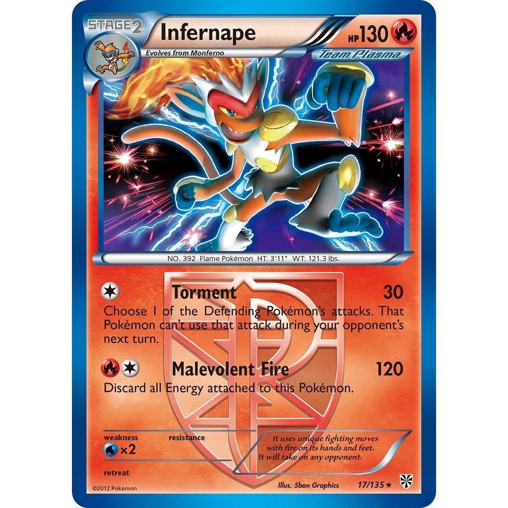 Image for Infernape (Team Plasma) (17/135) (PLS) - Pokemon