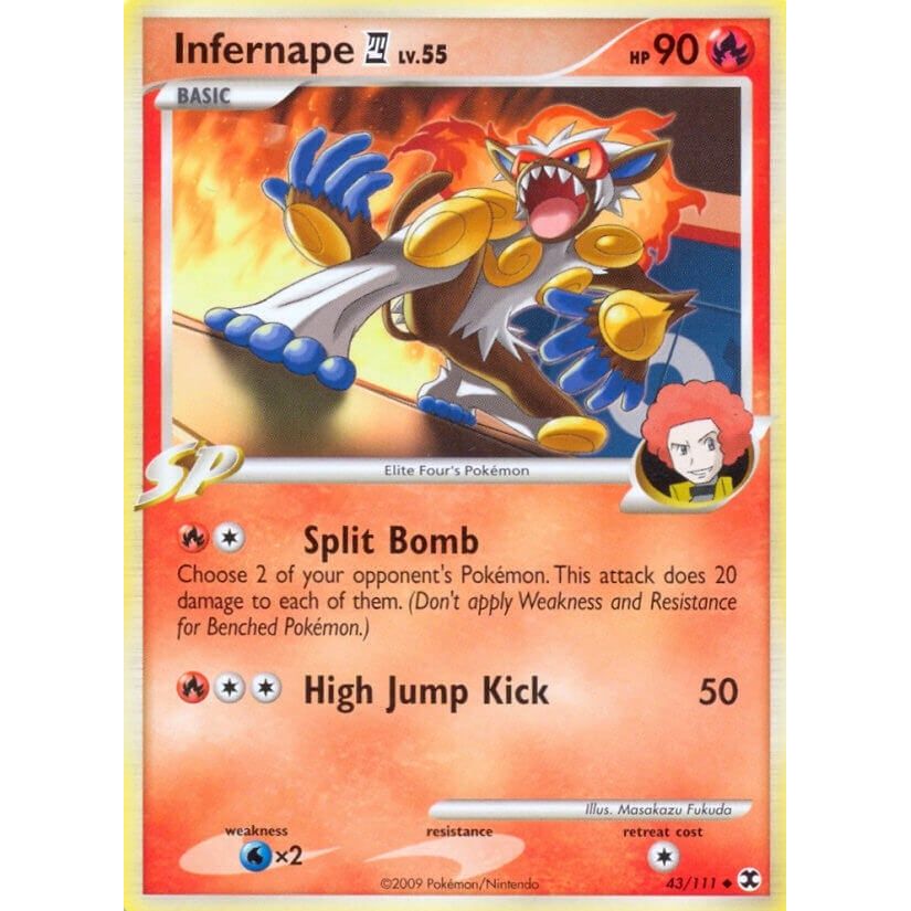 Image for Infernape E4 (43/111) (RR) - Pokemon
