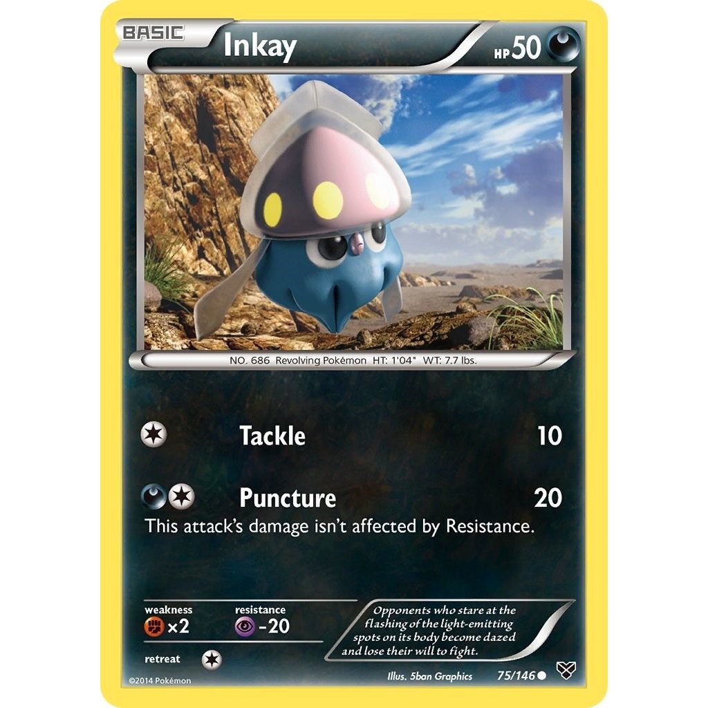 Image for Inkay (75) (75/146) (XY) - Pokemon