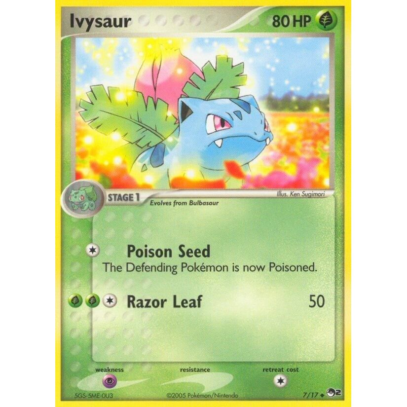 Image for Ivysaur (007/017) (POP) - Pokemon