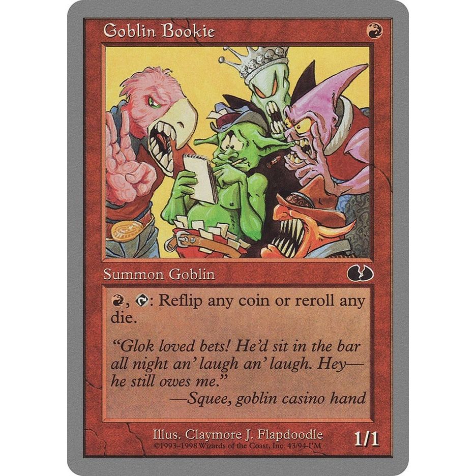 Image for Goblin Bookie (43) (UGL) - Magic: The Gathering