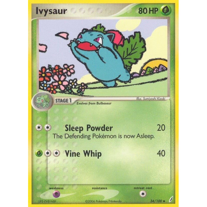 Image for Ivysaur (34/100) (CG) - Pokemon