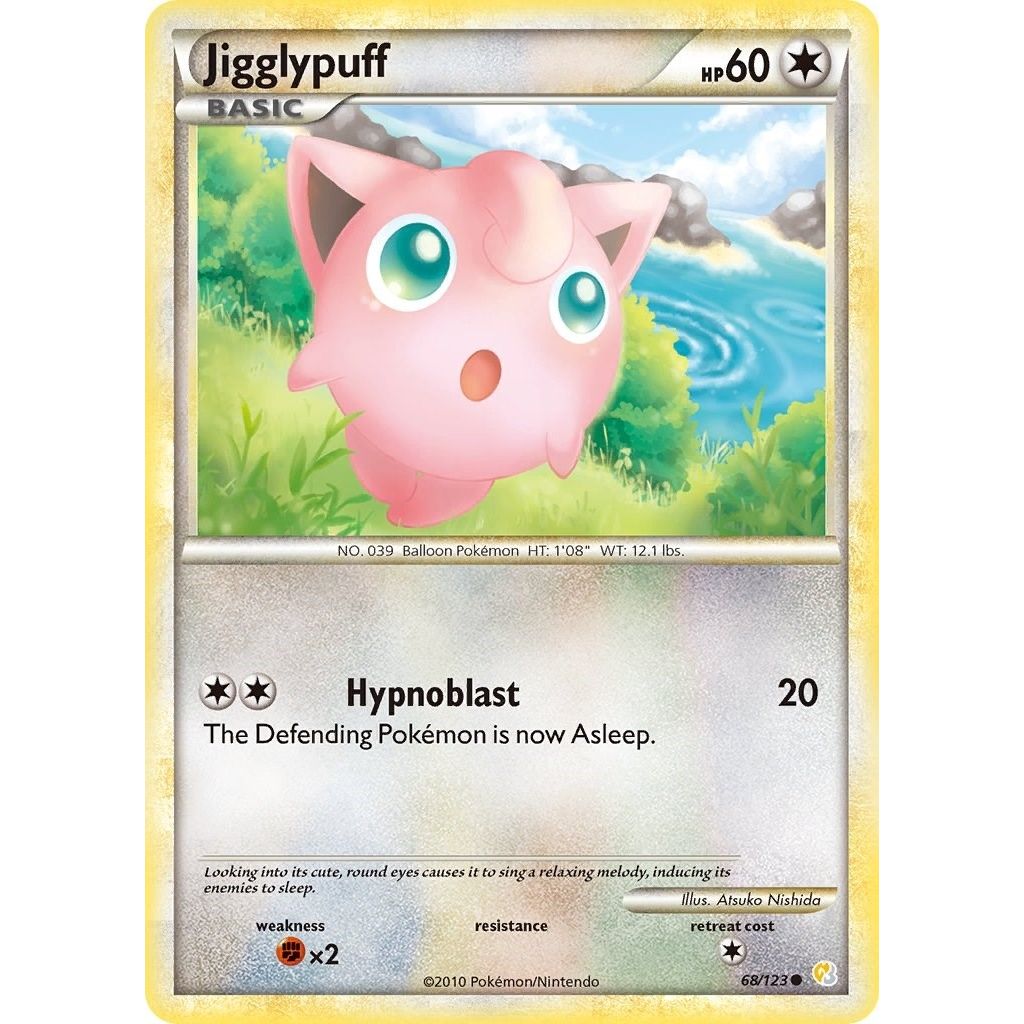 Image for Jigglypuff (68/123) (HS) - Pokemon