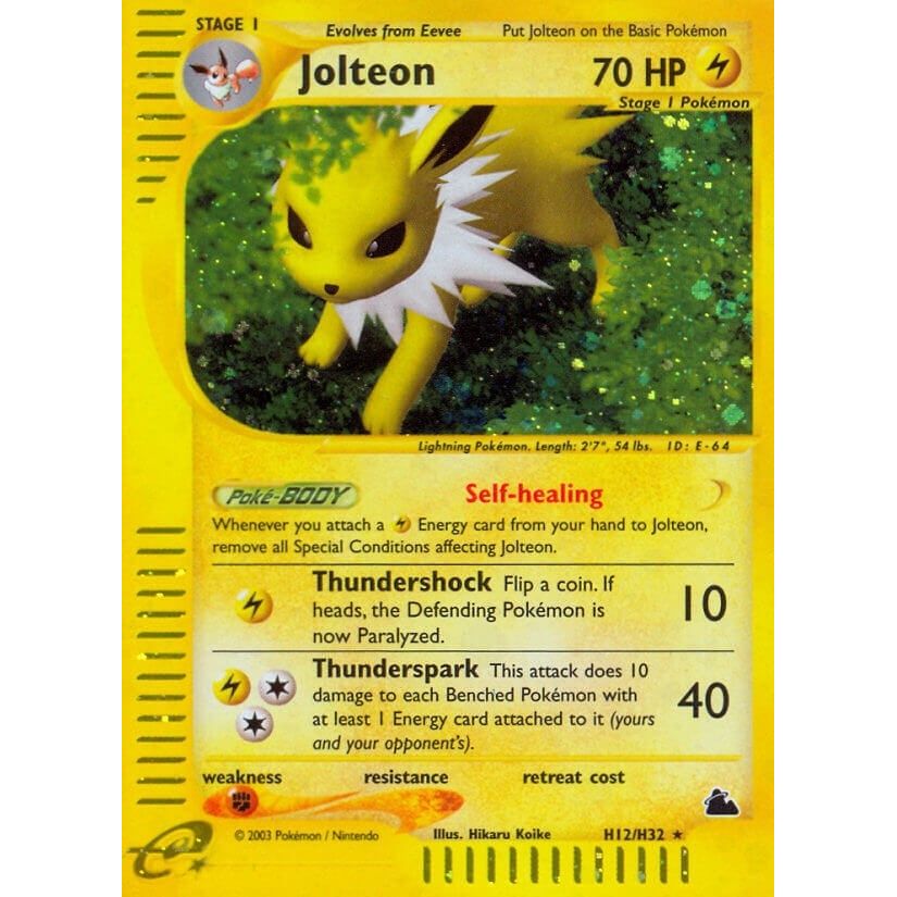 Image for Jolteon (H12) (H12/H32) (SK) - Pokemon