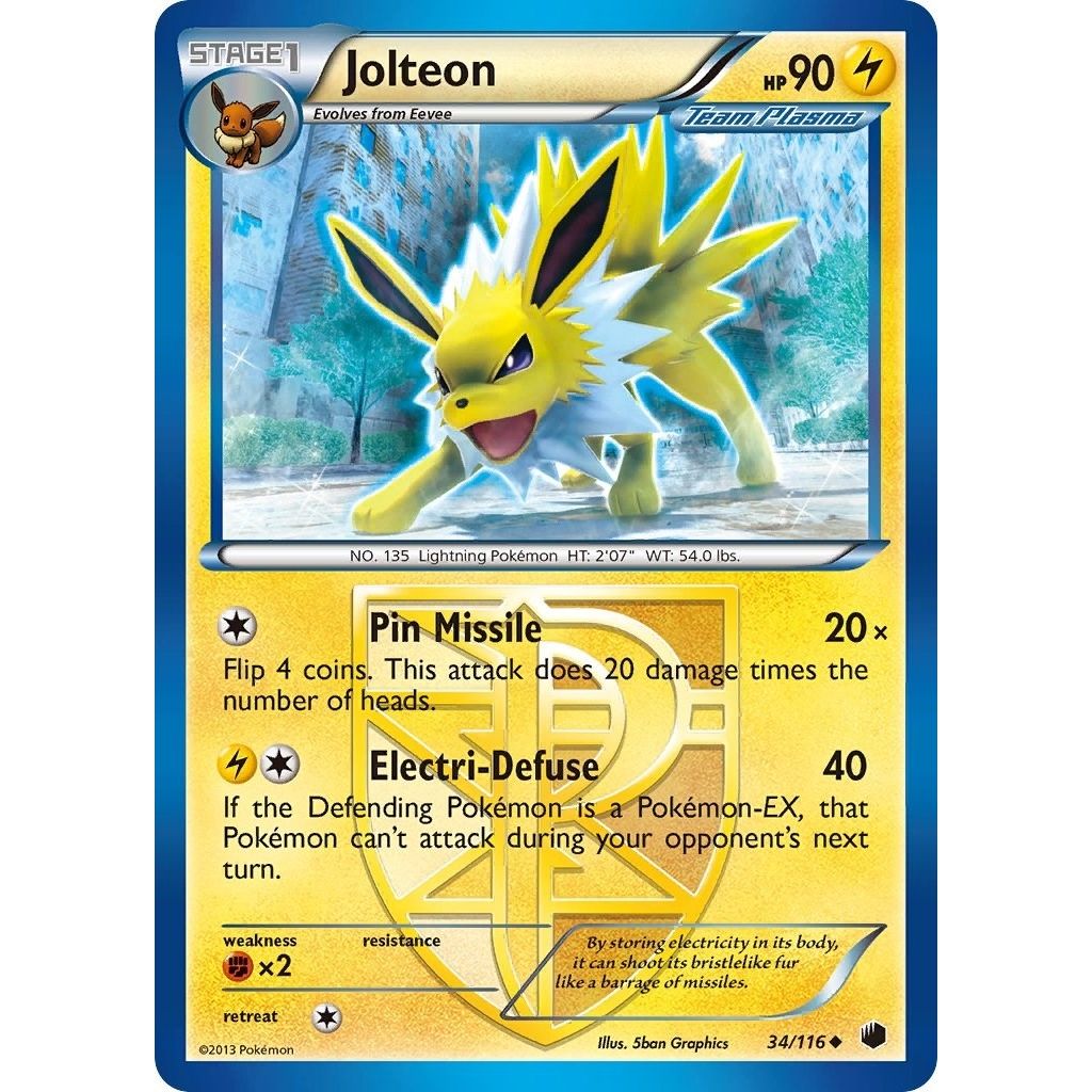 Image for Jolteon (Team Plasma) (34/116) (PLF) - Pokemon