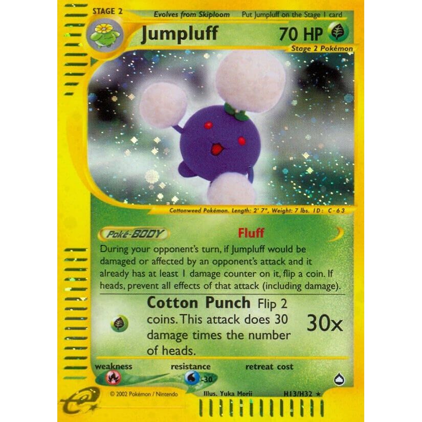 Image for Jumpluff (H13) (H13/H32) (AQ) - Pokemon