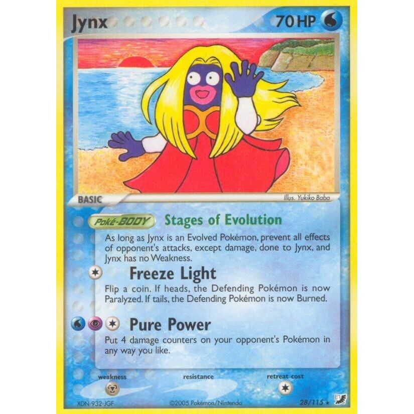Image for Jynx (28/115) (UF) - Pokemon