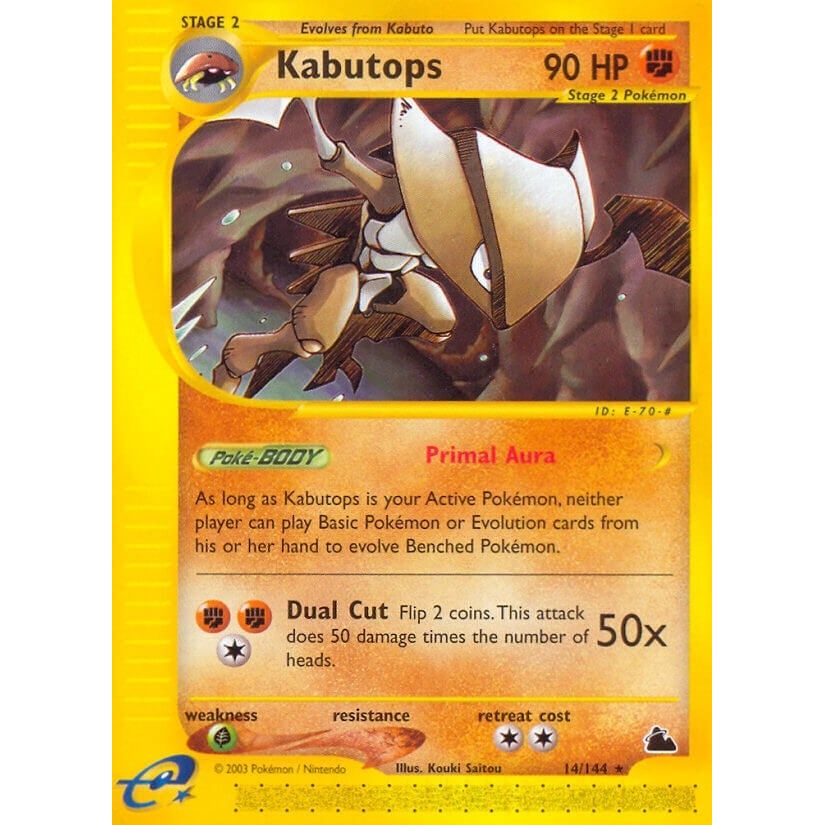 Image for Kabutops (14) (014/144) (SK) - Pokemon