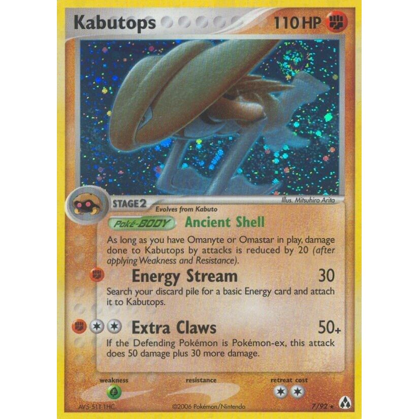 Image for Kabutops (7/92) (LM) - Pokemon