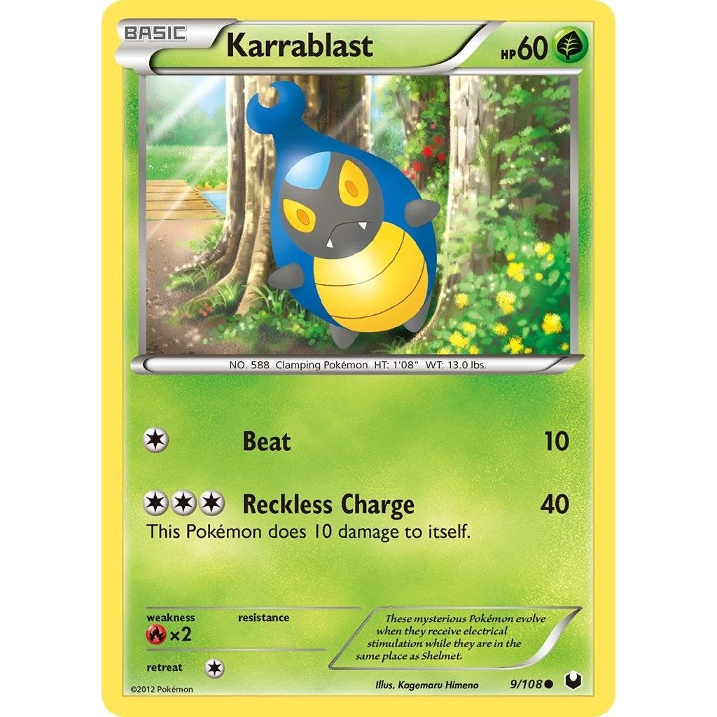 Image for Karrablast (9/108) (DEX) - Pokemon