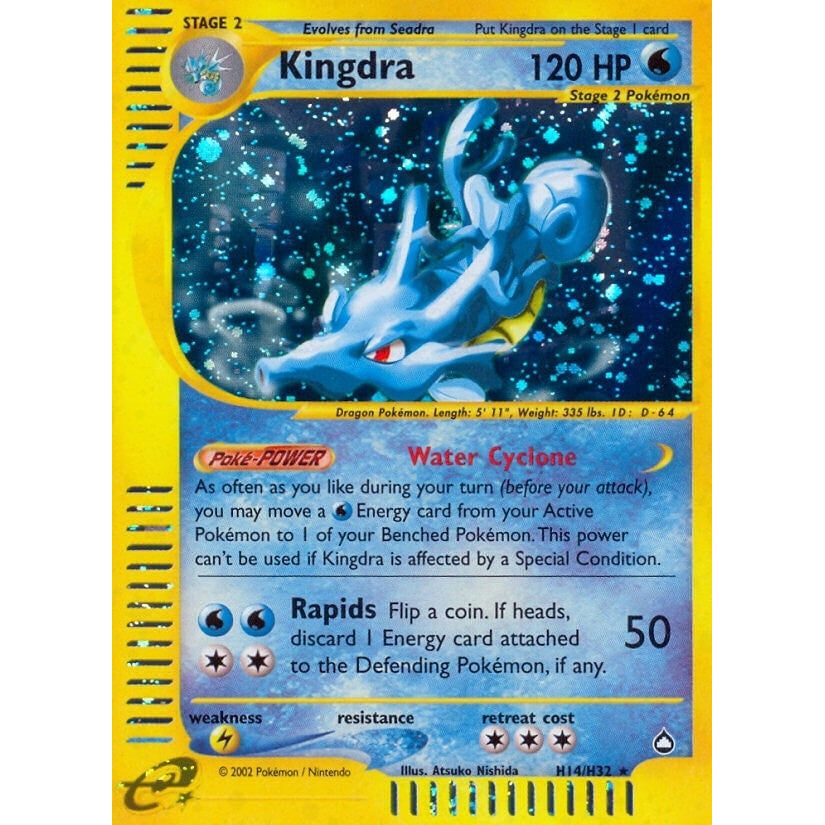 Image for Kingdra (H14) (H14/H32) (AQ) - Pokemon