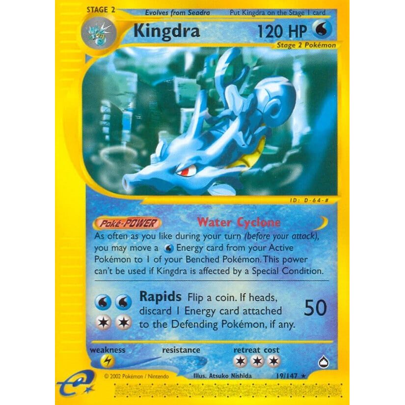 Image for Kingdra (19) (019/147) (AQ) - Pokemon