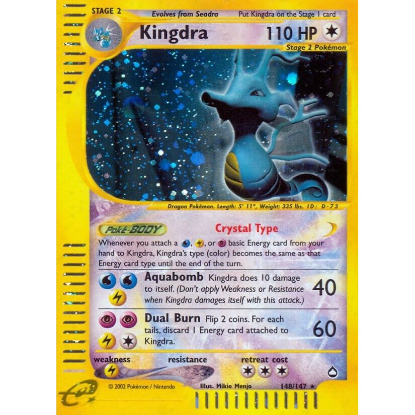 Image for Kingdra (148) (148/147) (AQ) - Pokemon