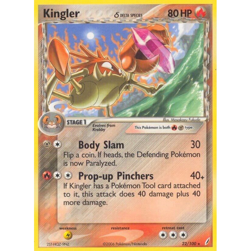 Image for Kingler (Delta Species) (22/100) (CG) - Pokemon
