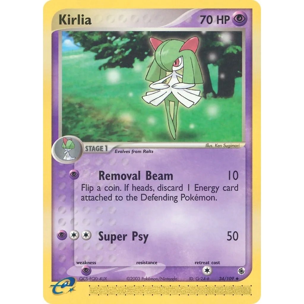 Image for Kirlia (34/109) (RS) - Pokemon