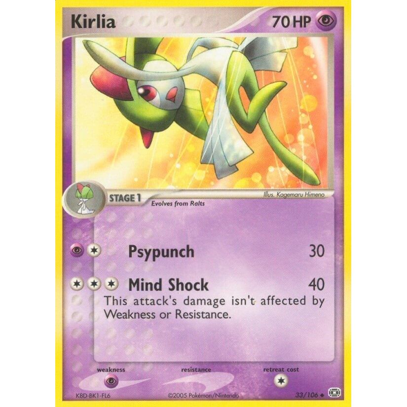 Image for Kirlia (33/106) (EM) - Pokemon