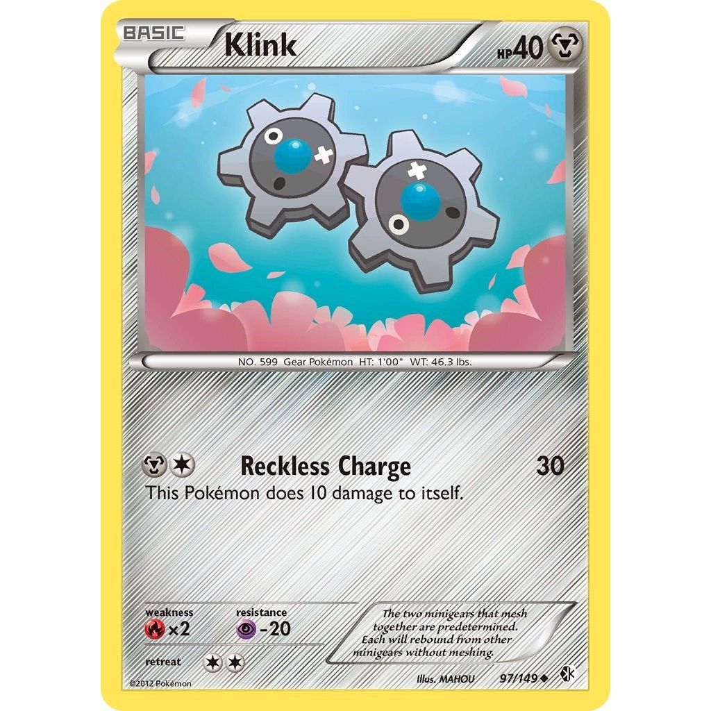 Image for Klink (97/149) (BCR) - Pokemon