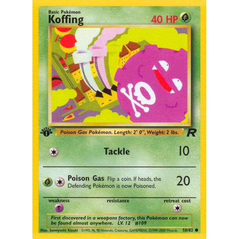 Image for Koffing (58/82) (TR) - Pokemon